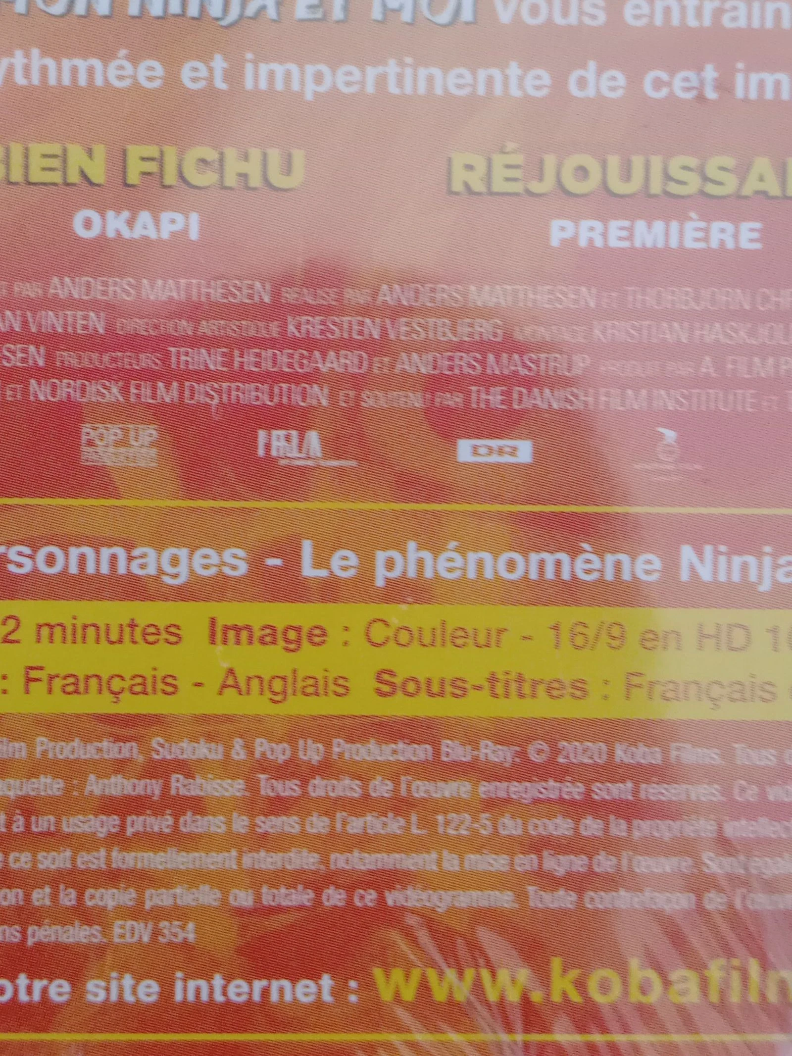 Mon Ninja et Moi - Blu-ray nuef nieuw – photo 3